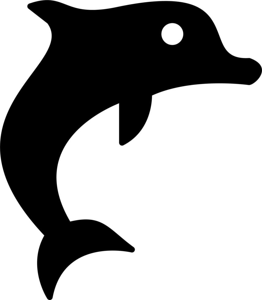 Dolphin Vector Icon