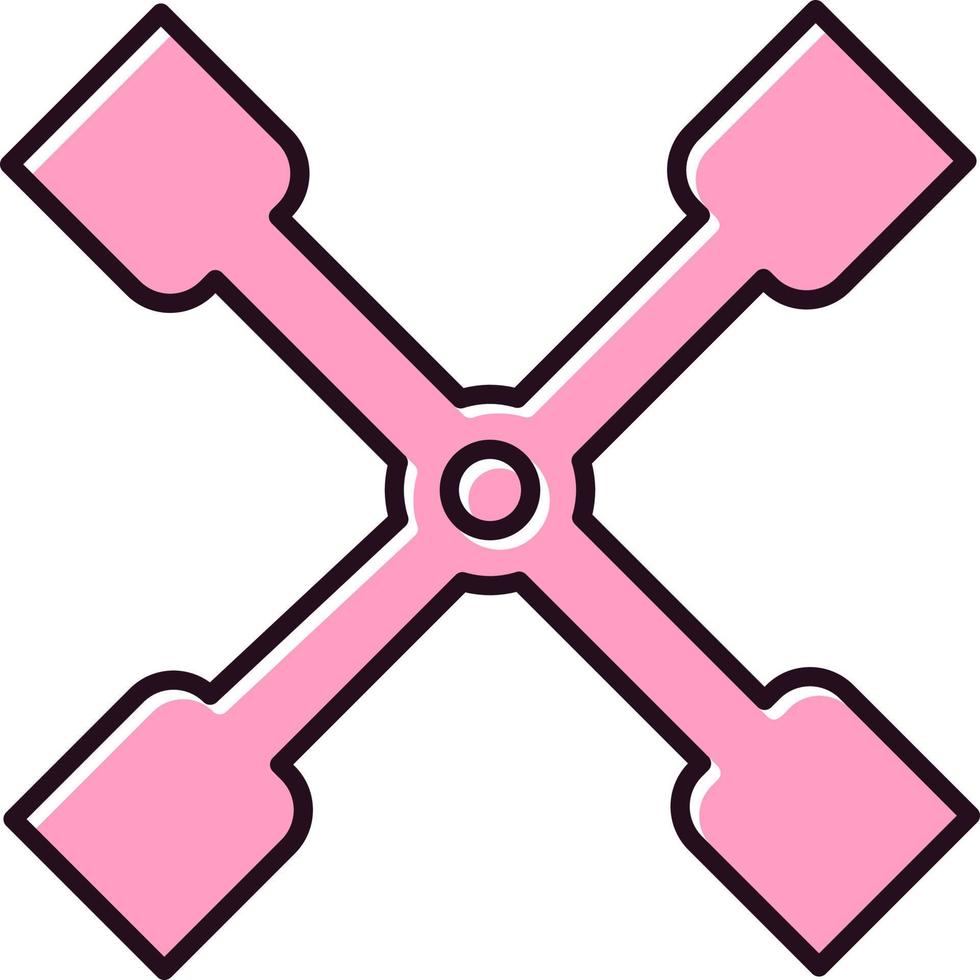 Lug Wrench Vector Icon