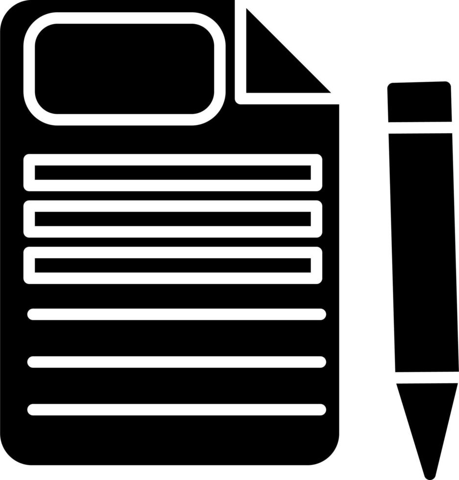 Draft Vector Icon
