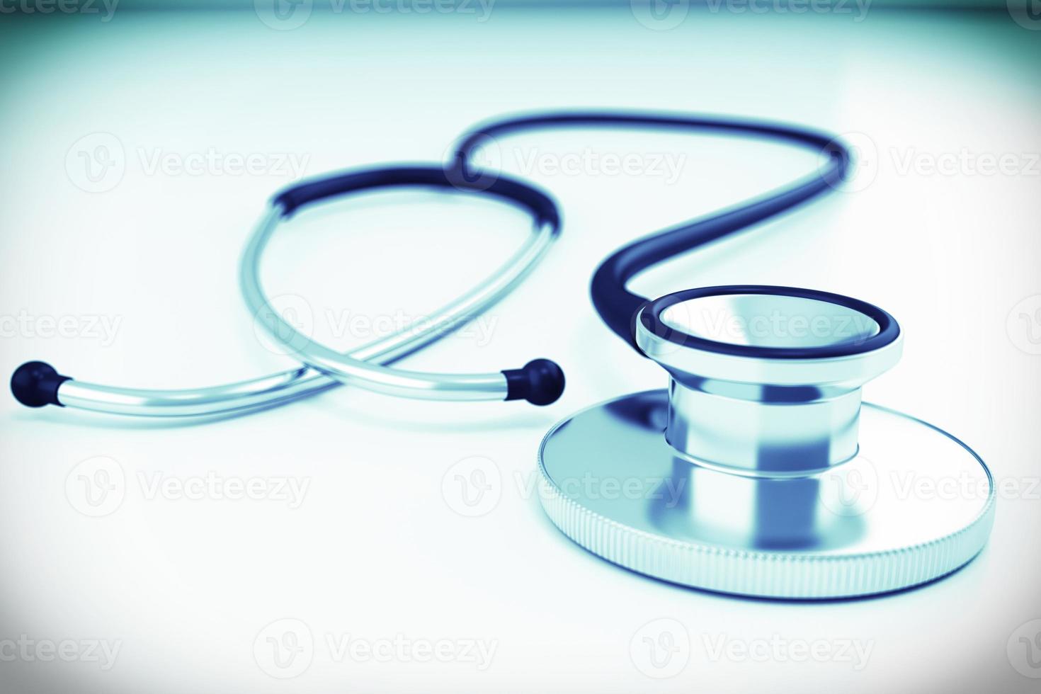 Stethoscope close-up view photo