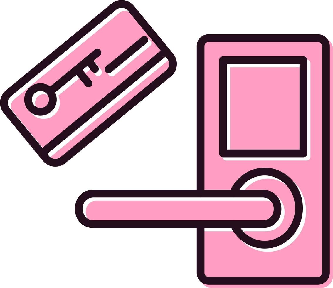 Key card Vector Icon