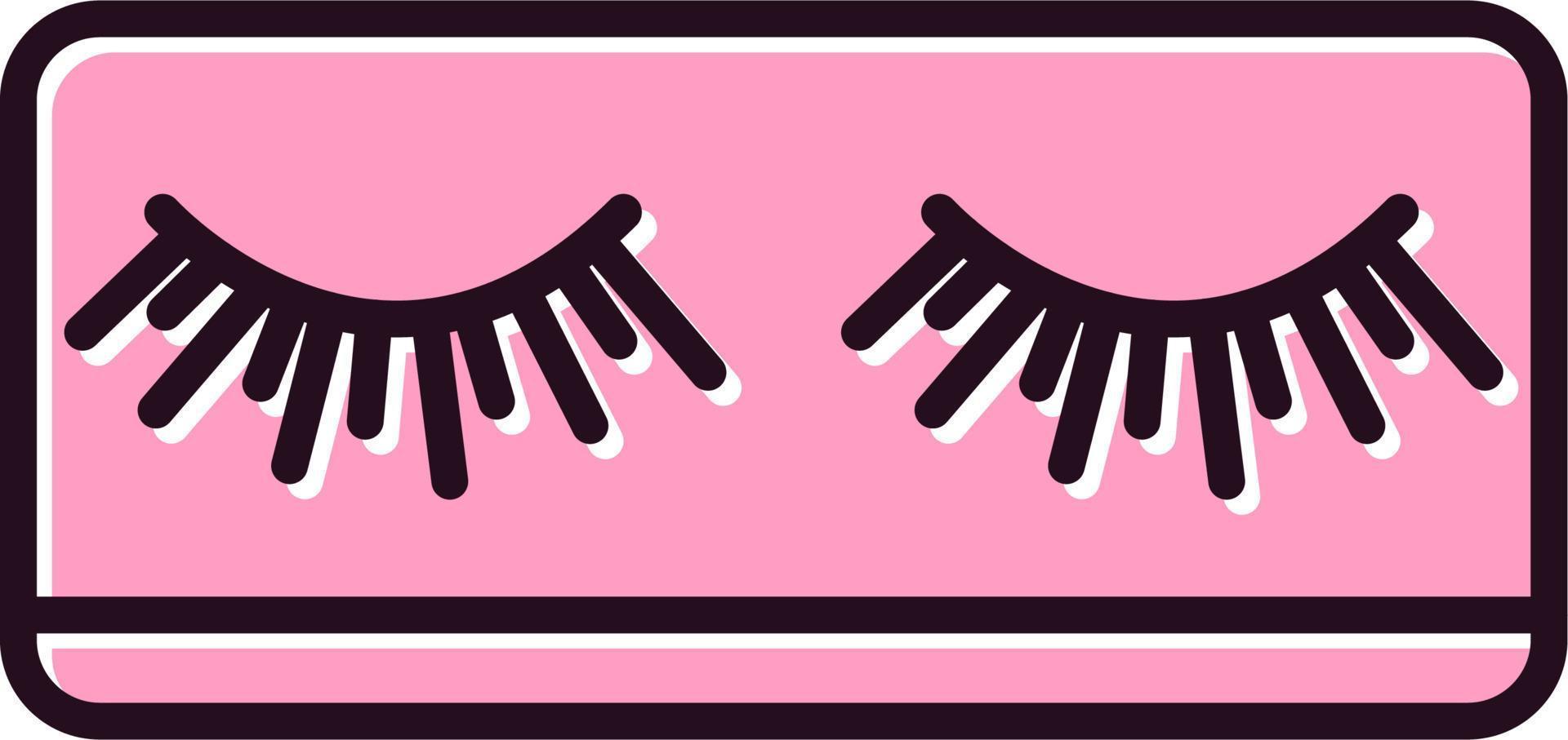 Eyelashes Vector Icon