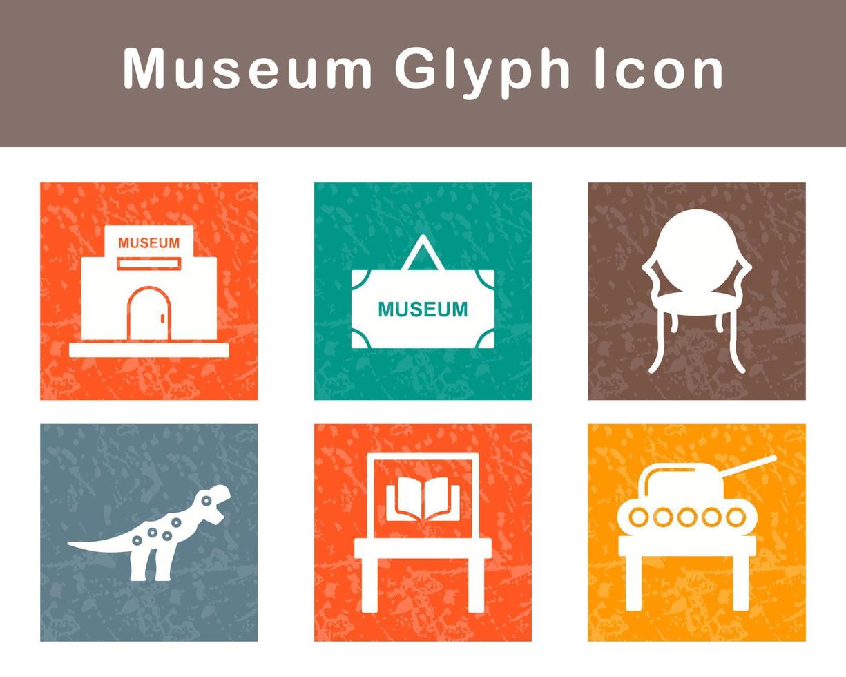 Museum Vector Icon Set