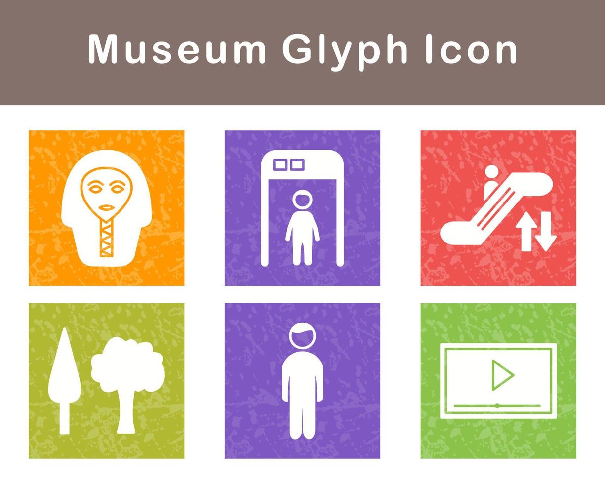 Museum Vector Icon Set