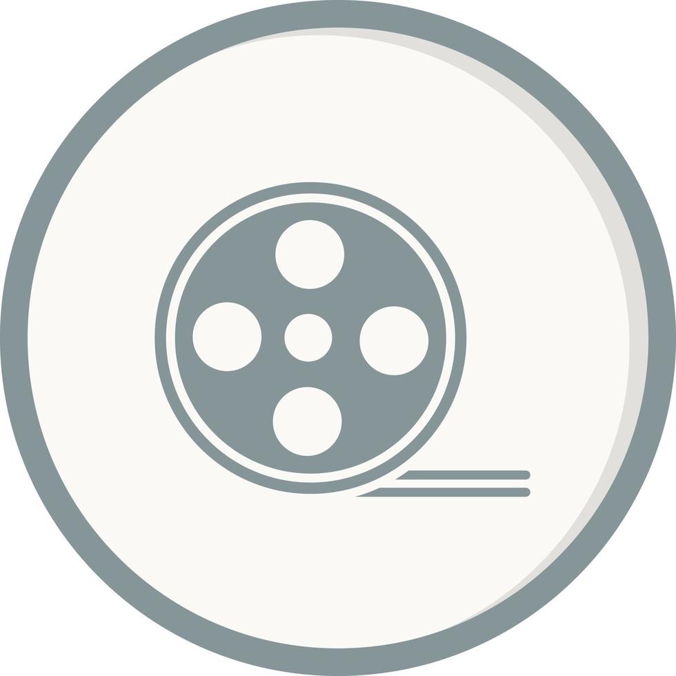 icono de vector de carrete de película