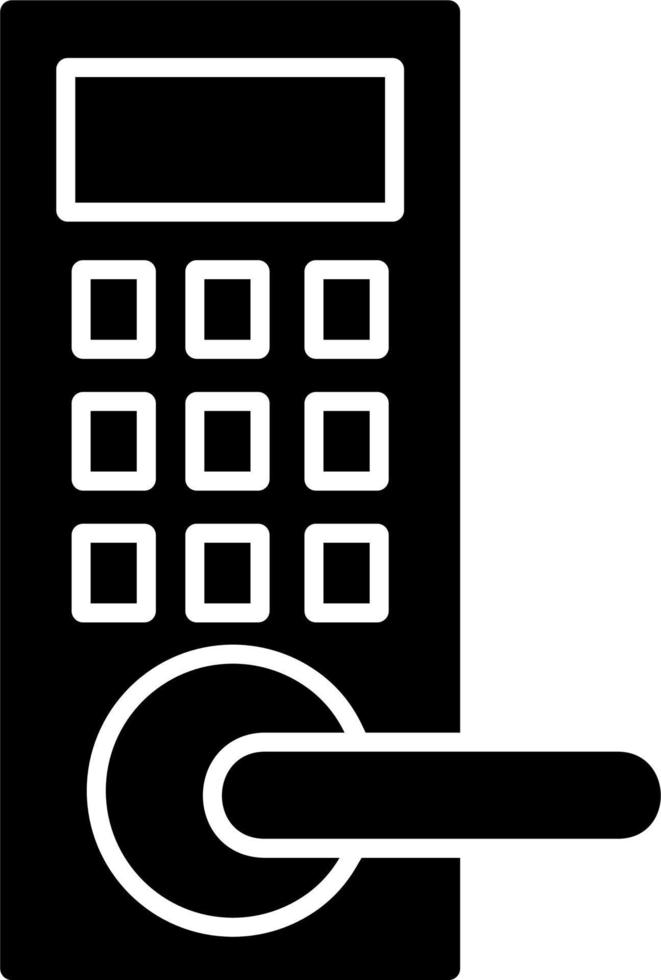 Smart lock Vector Icon