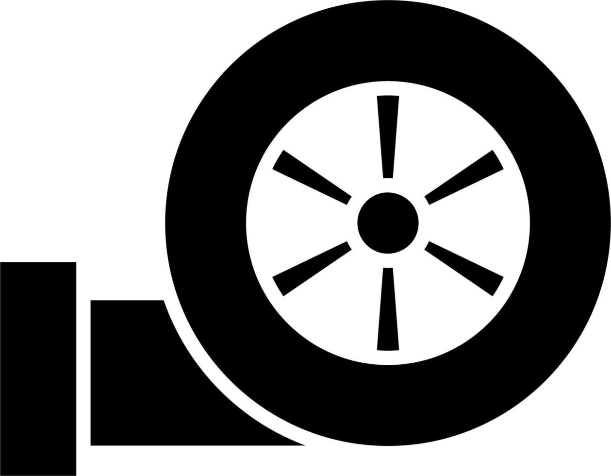 icono de vector turbo