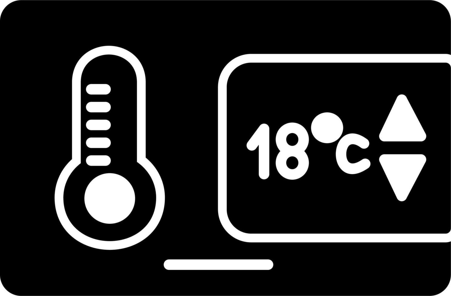 Temperature control Vector Icon