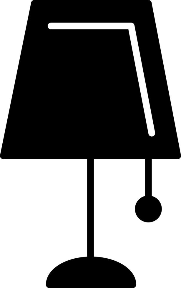 Desk lamp Vector Icon