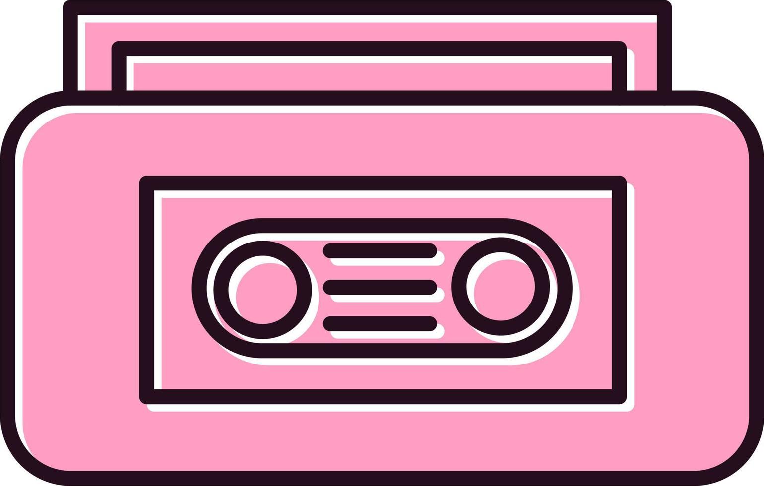 Video tape Vector Icon