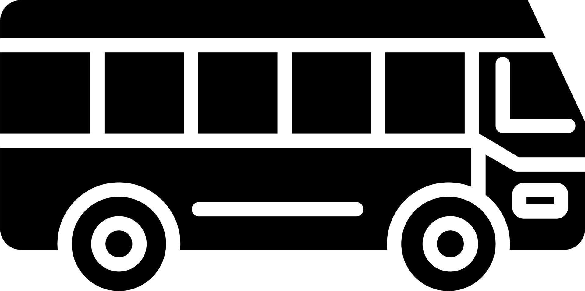 Bus Vector Icon