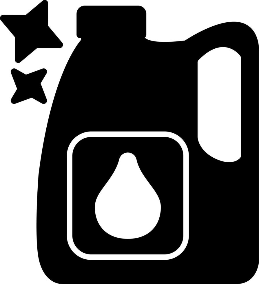 Oil bottle Vector Icon