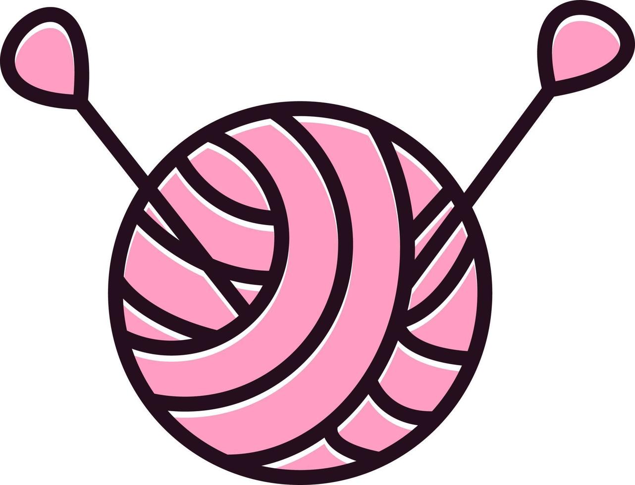 Yarn ball Vector Icon