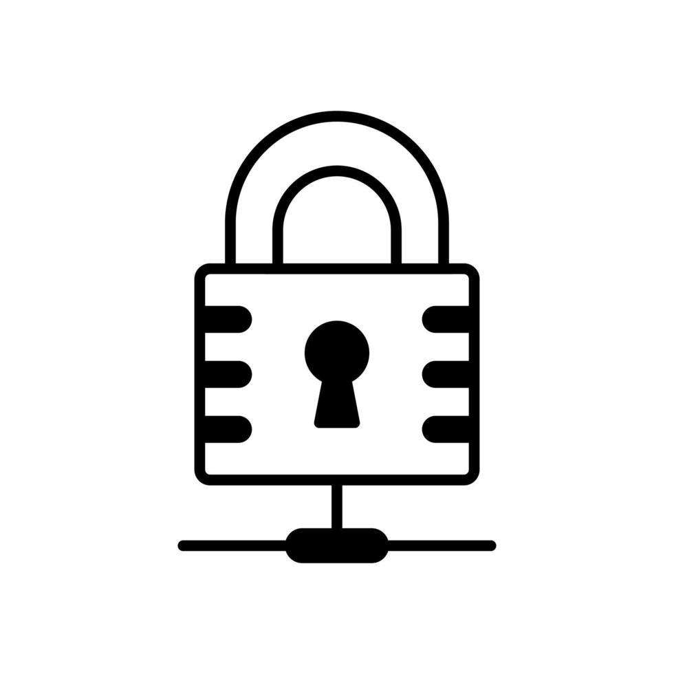 Check this beautiful vector of secure network, easy to use icon