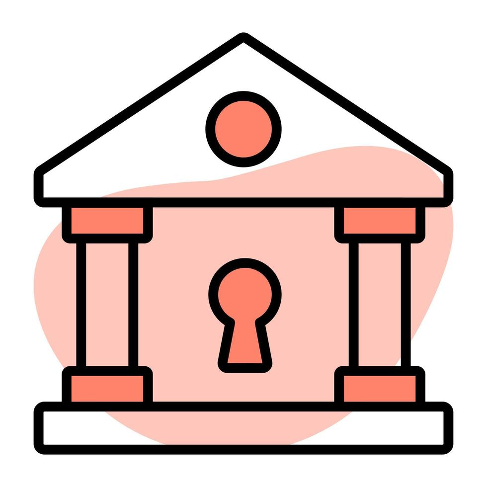 Check this beautiful vector of bank security, editable vector