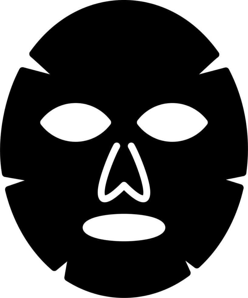 Facial mask Vector Icon