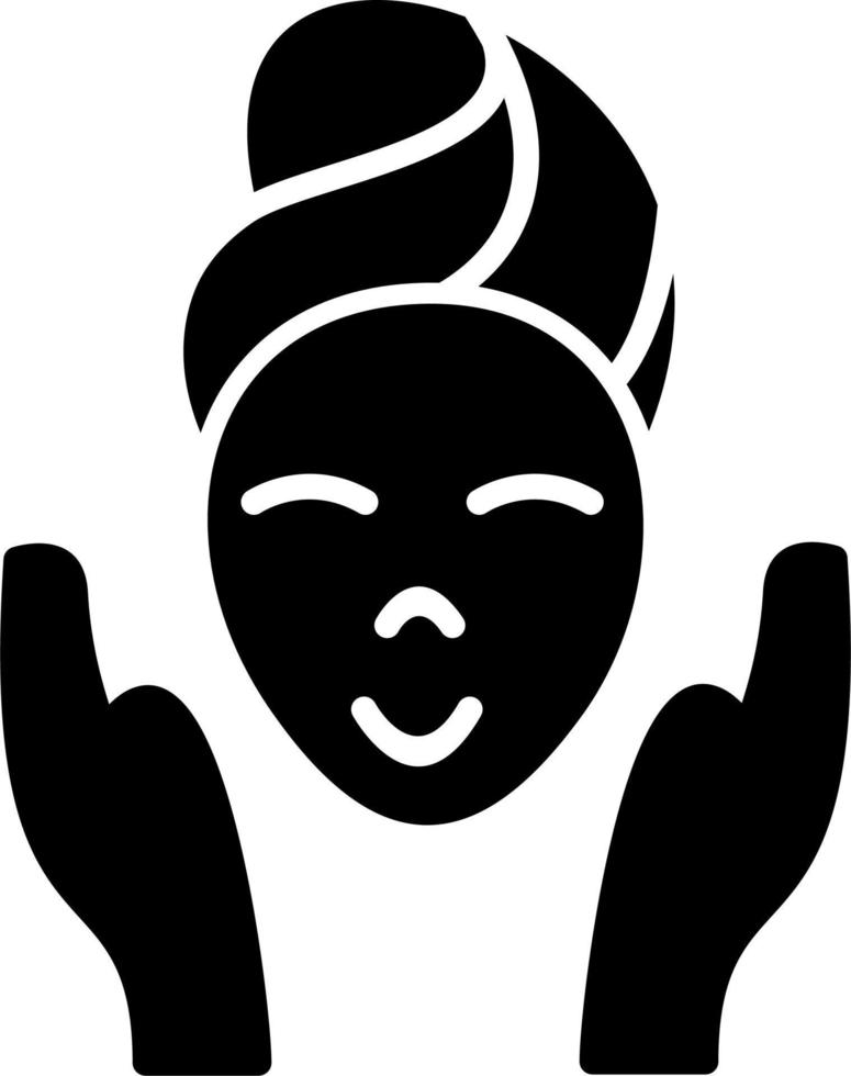 Facial treatment Vector Icon