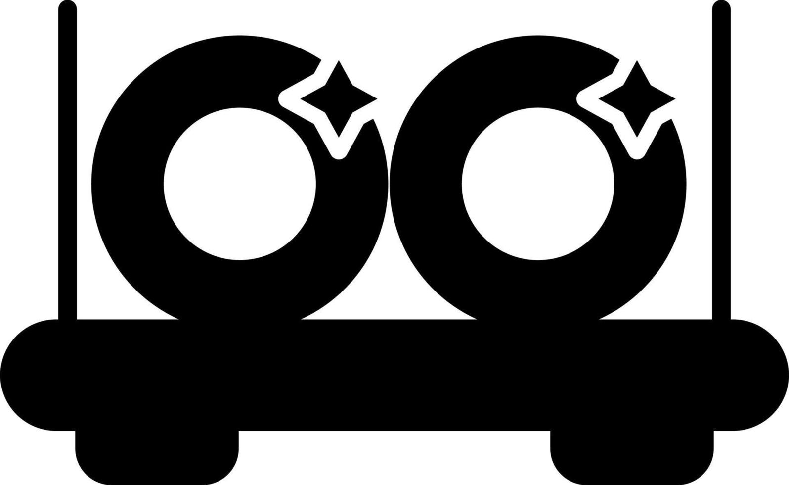Dish Rack Vector Icon