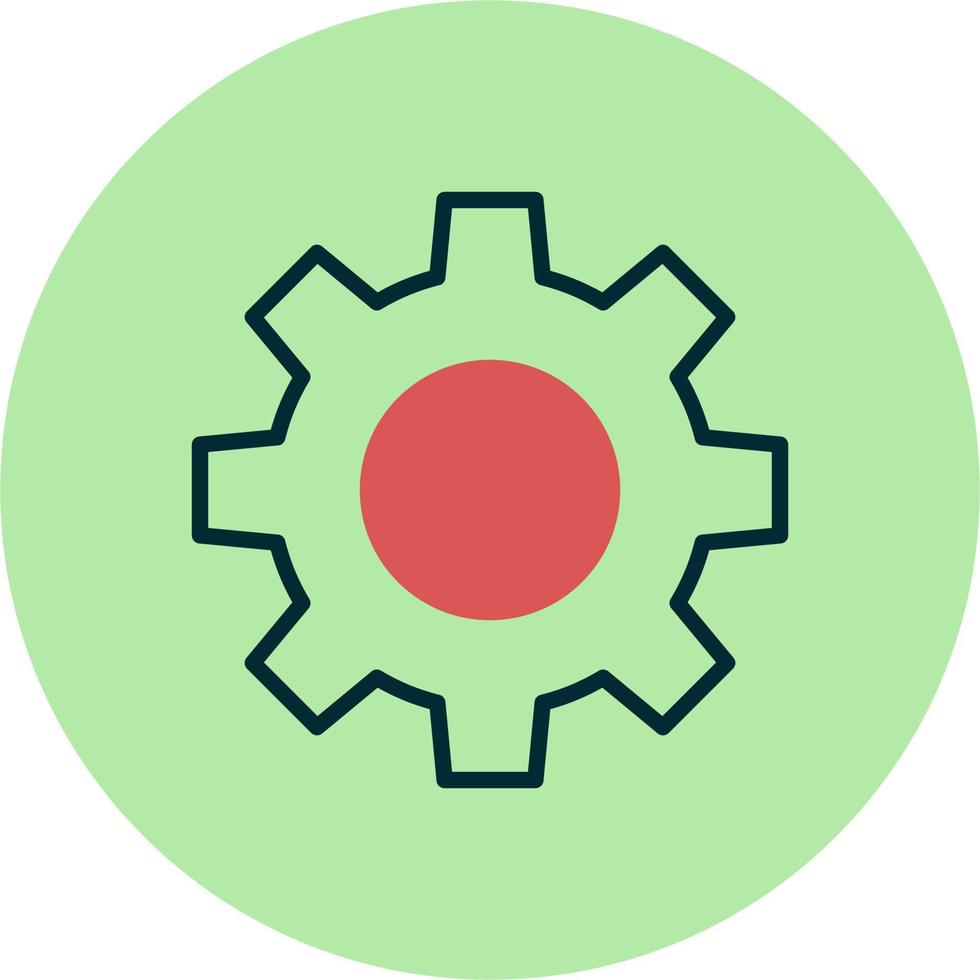 Cog Vector Icon