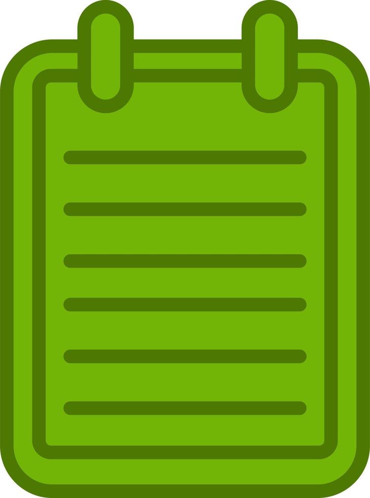 Memo Vector Icon