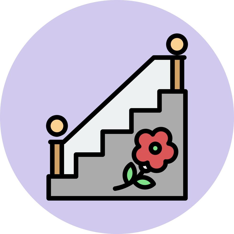 Stair Vector Icon