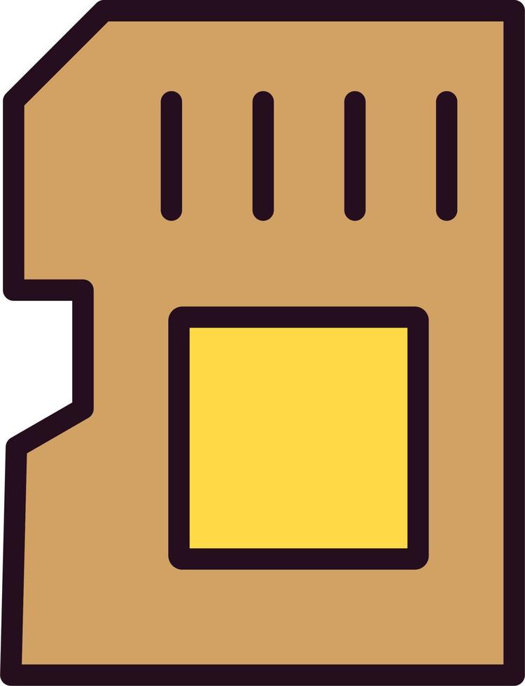 Sd Card Vector Icon