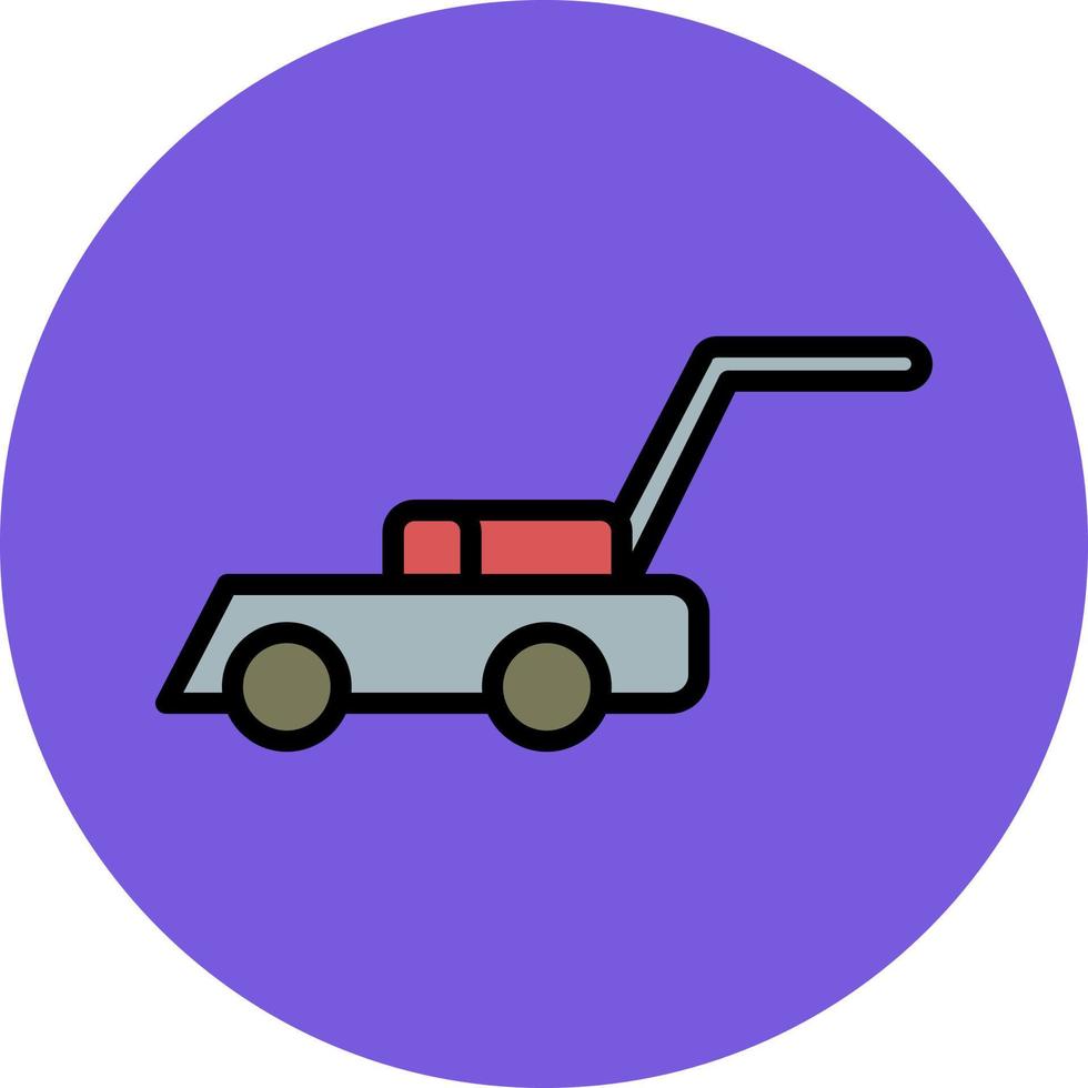 Lawnmower Vector Icon