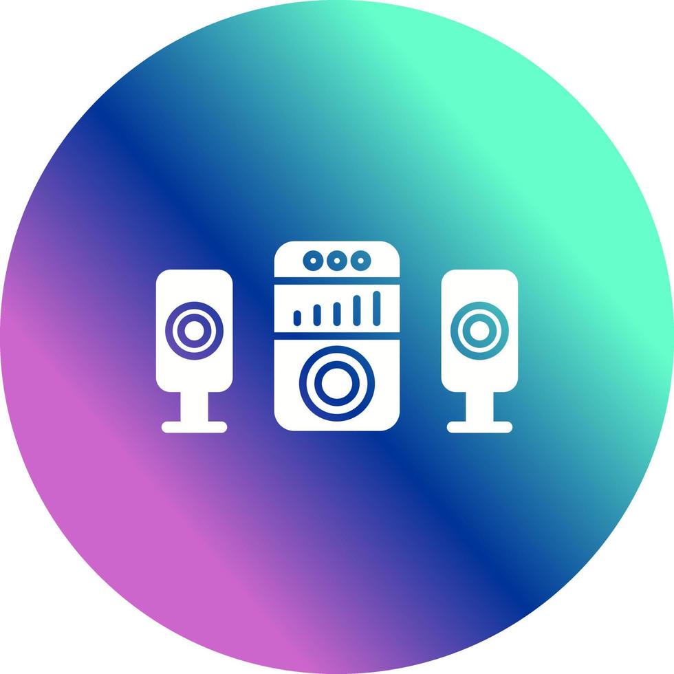 Sound System Unique Vector Icon
