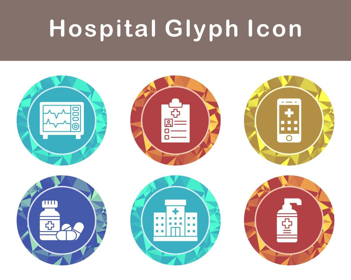 Hospital Vector Icon Set