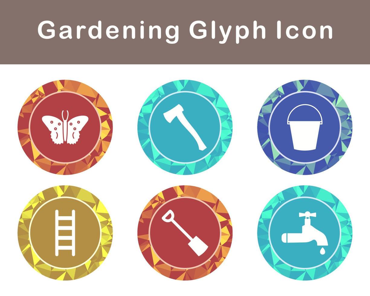 Gardening Vector Icon Set