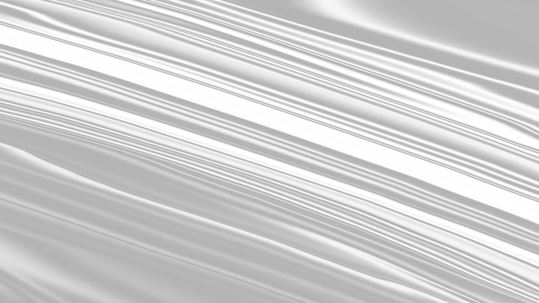 Abstract flowing liquid curve line in grey silver black metallic. Glossy pattern cool background textures. Beautiful drawing with the divorces and wavy lines in gray tones. Beautiful Marbling. photo