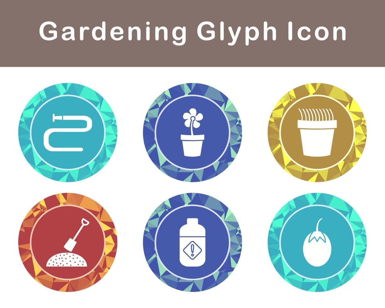 Gardening Vector Icon Set