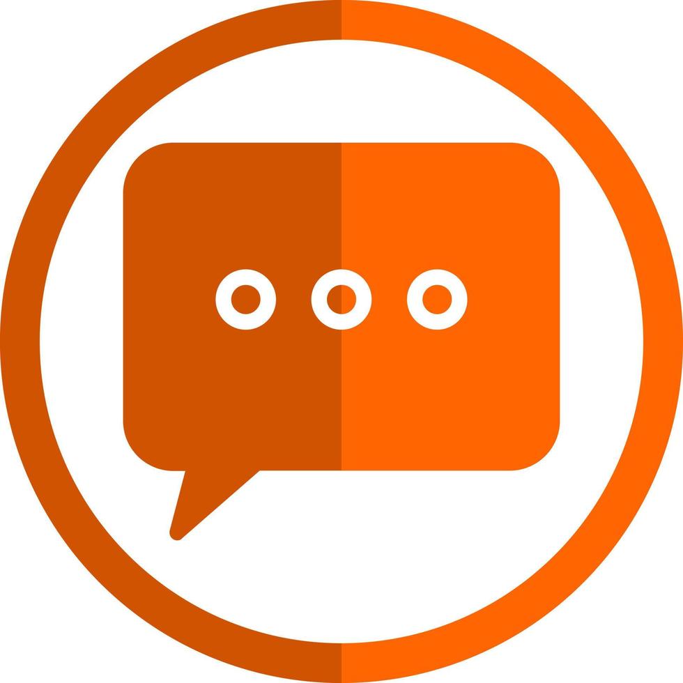 Comment Dots Vector Icon Design