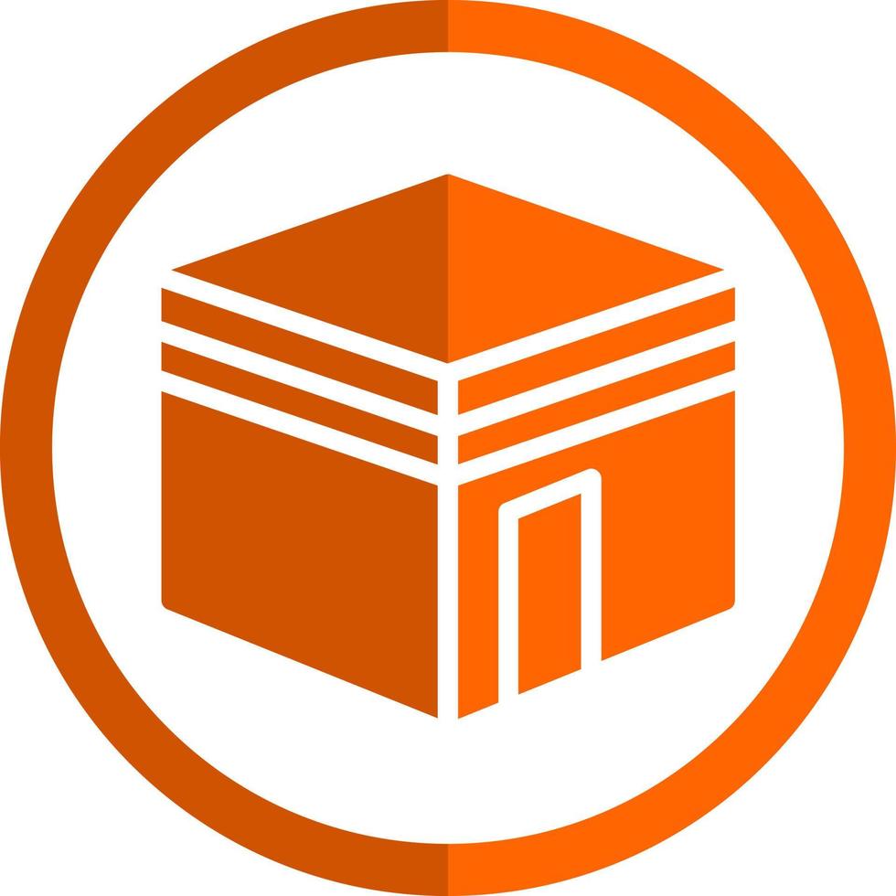 Kaaba Vector Icon Design