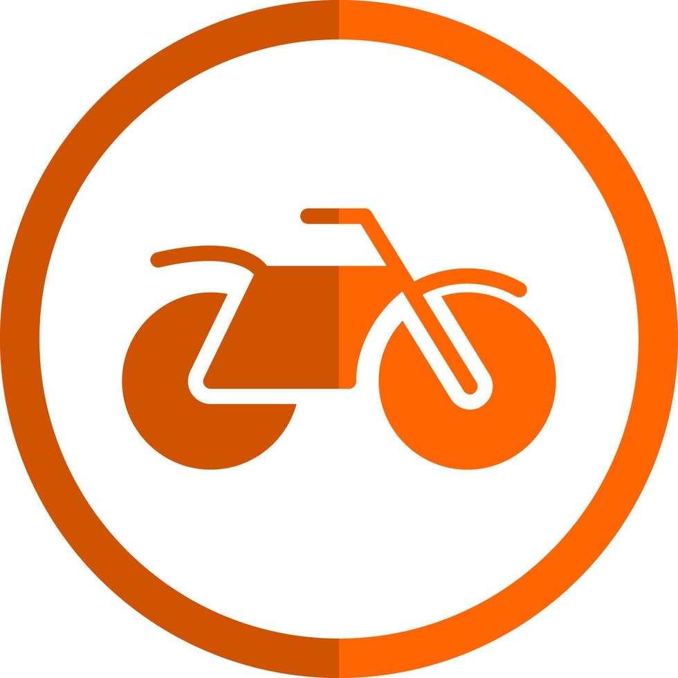 diseño de icono de vector de motocicleta