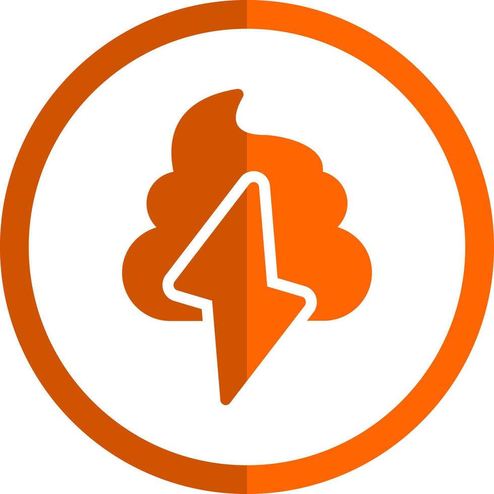 Poo Storm Vector Icon Design