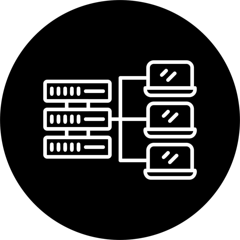 Local Area Network Icon vector