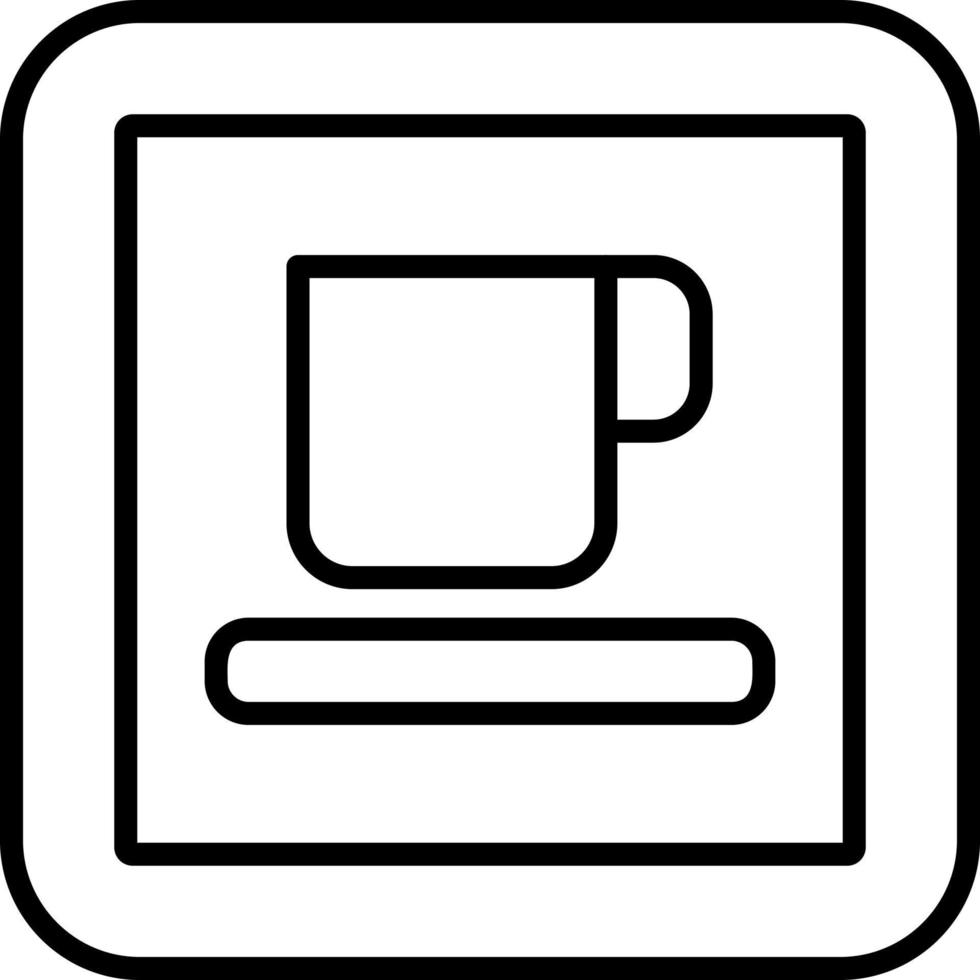 Light Refreshment Sign Icon vector