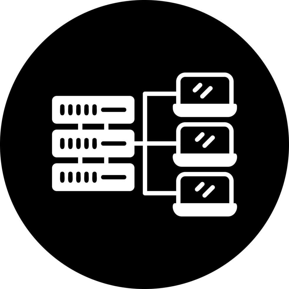 Local Area Network Icon vector