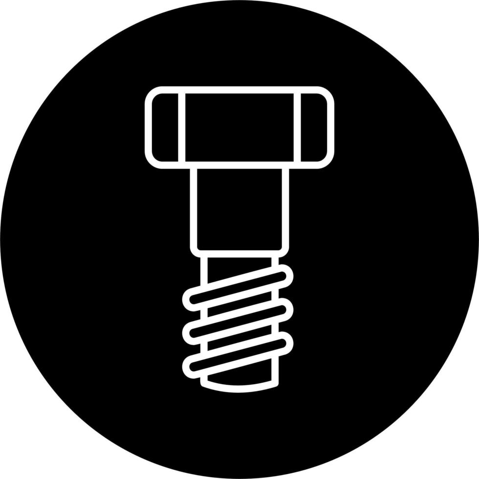 Screw Bolt Icon vector