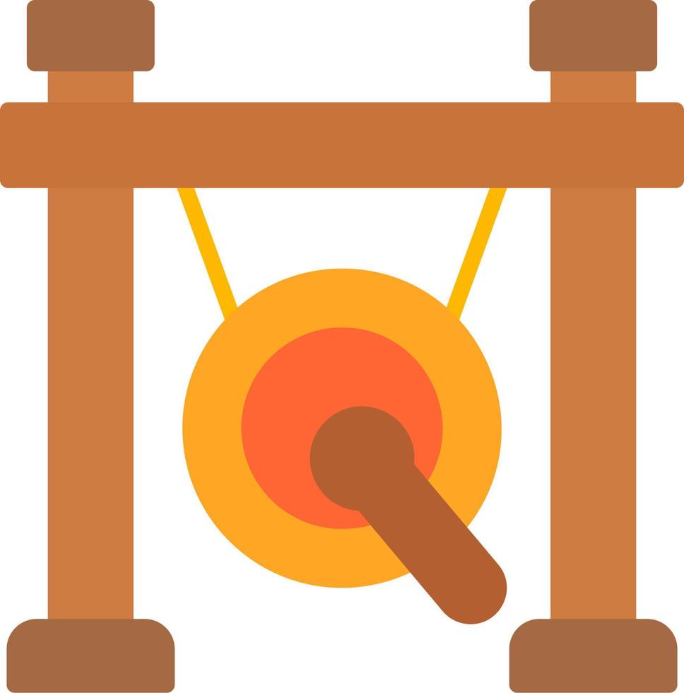 Loud Gong Icon vector