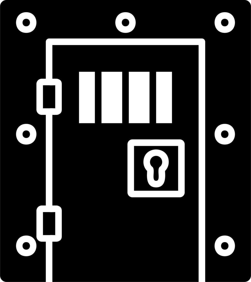 Jail cell Icon vector