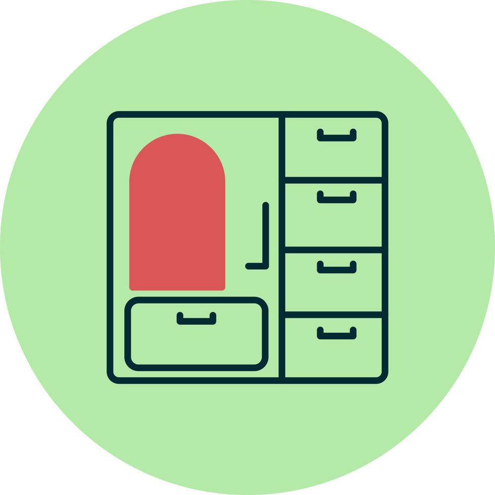 Cupboard Vector Icon