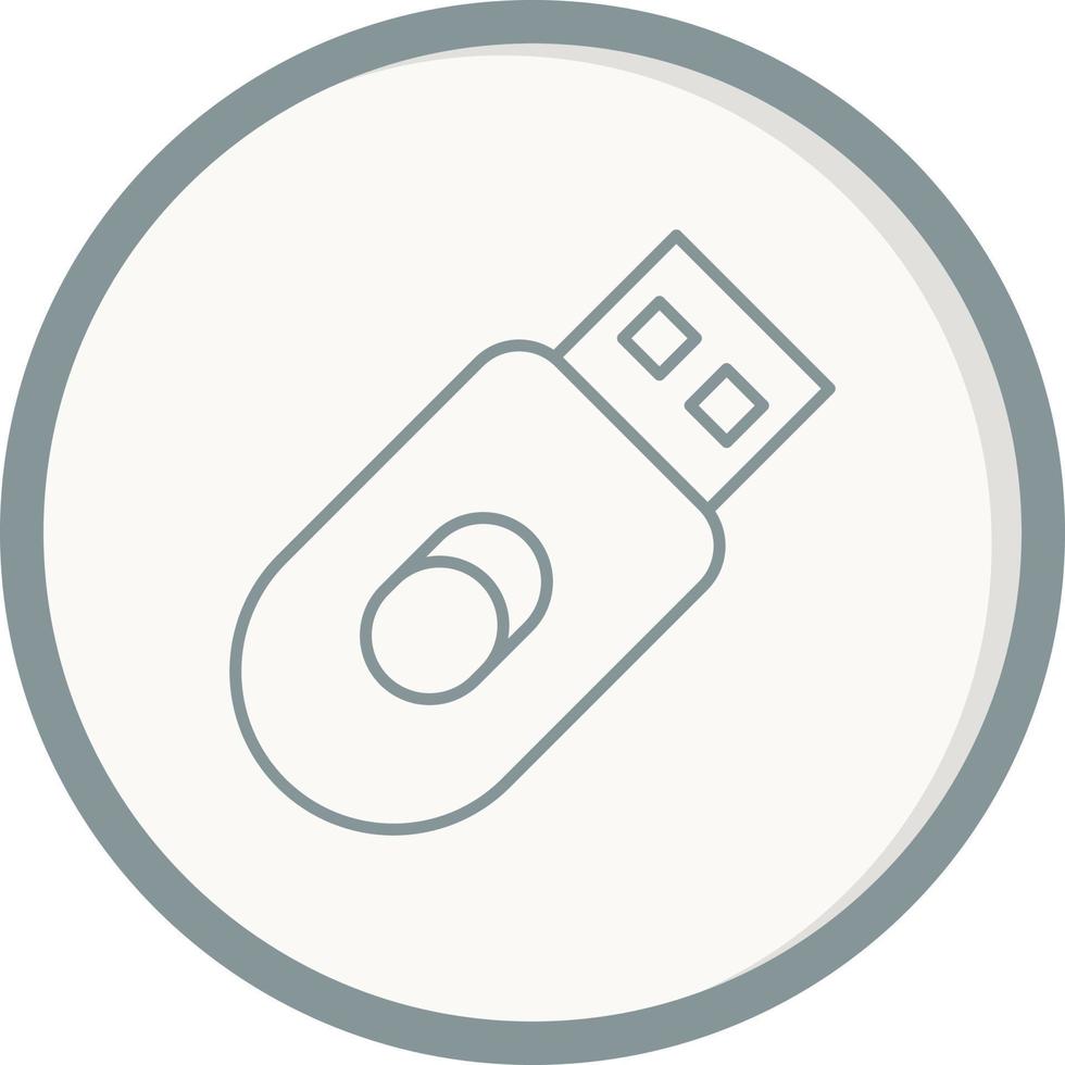 Flash drive Vector Icon