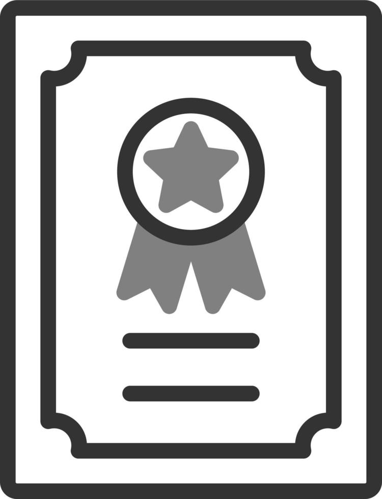 Certificate Vector Icon