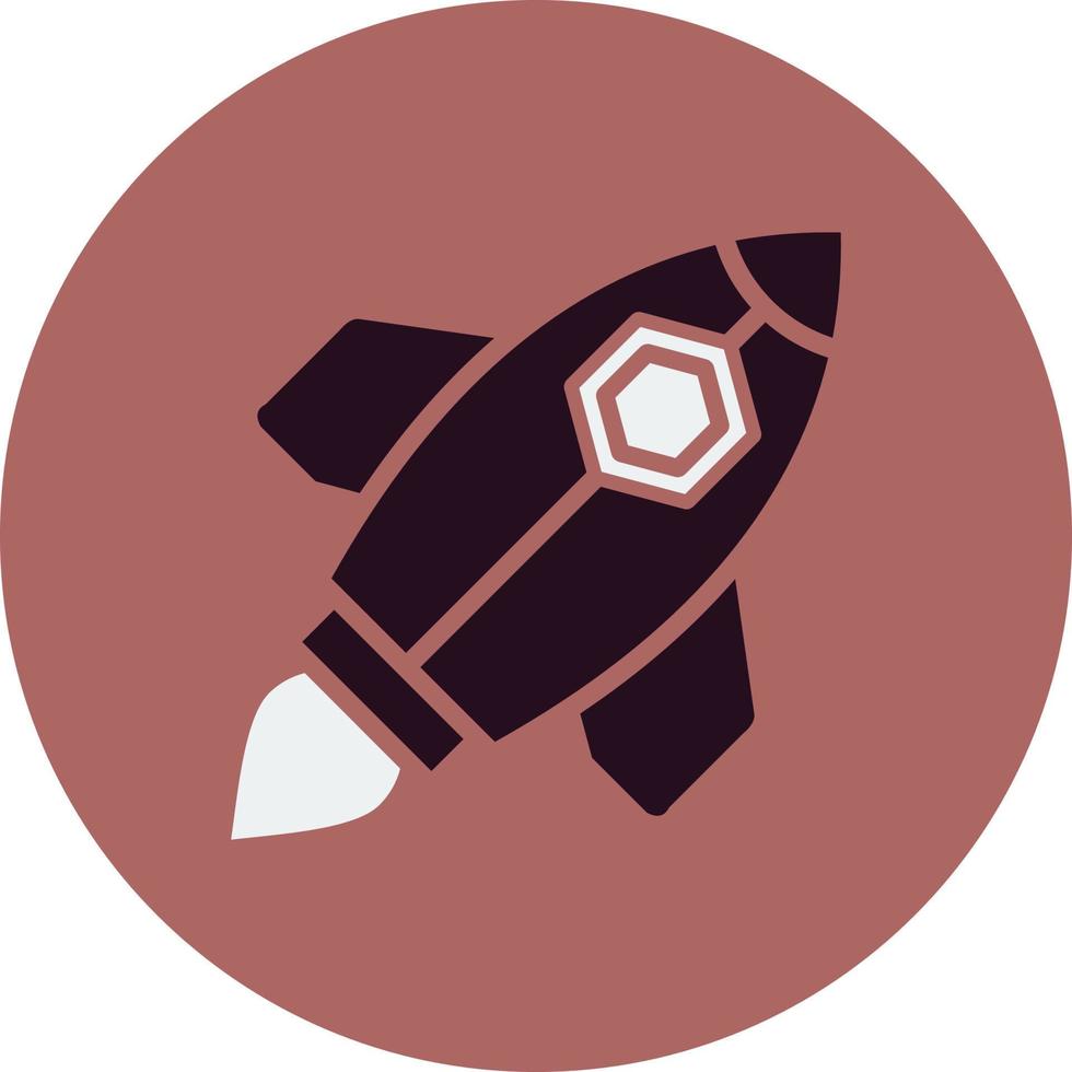 Nft Rocket Vector Icon