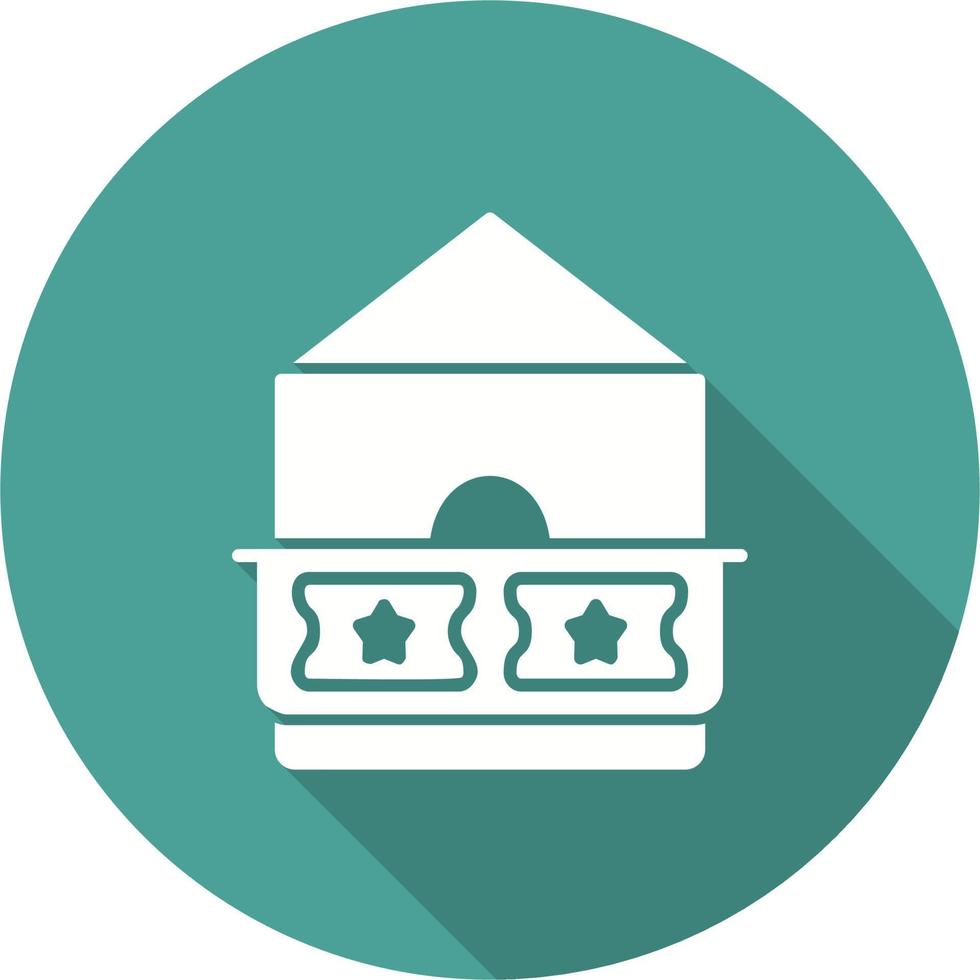 Ticket Office Vector Icon