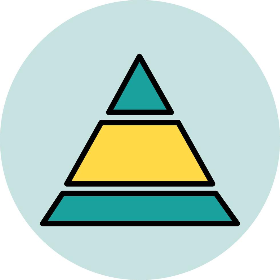 Pyramindchart Vector Icon