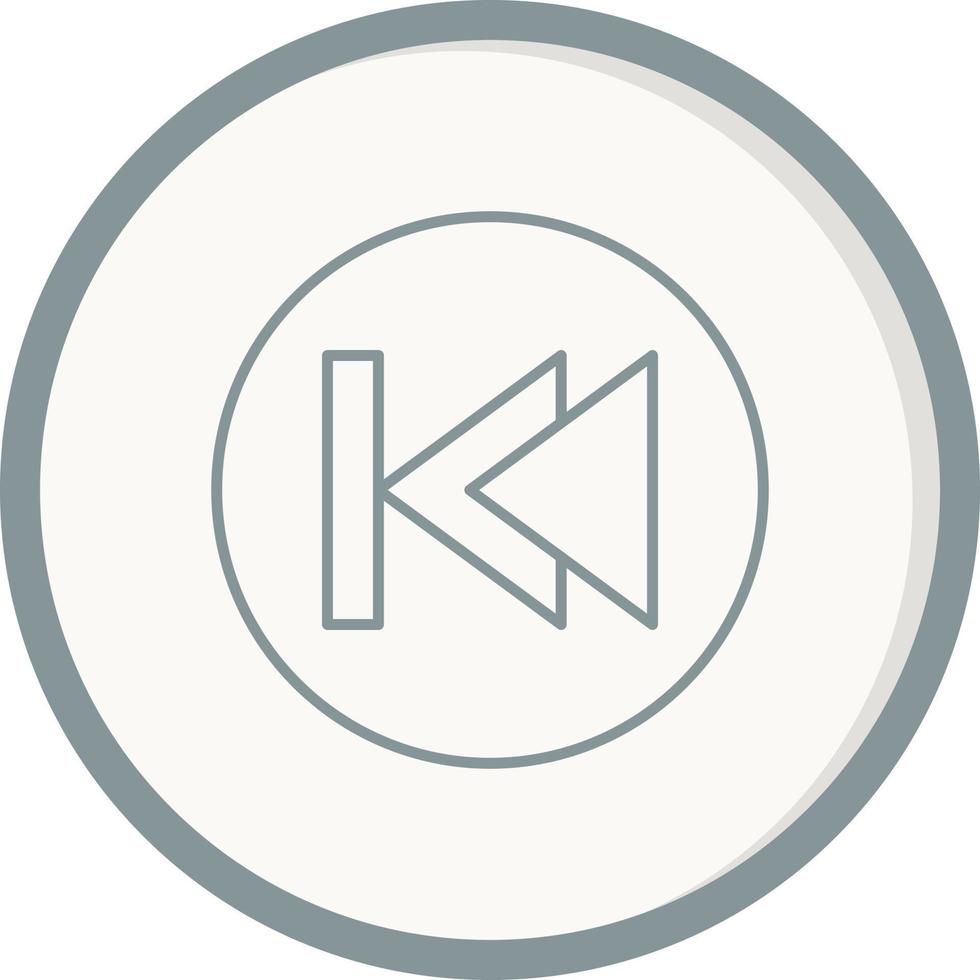 Previous track Vector Icon