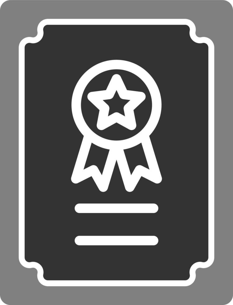 Certificate Vector Icon